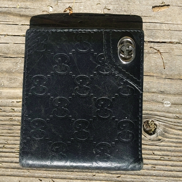 Gucci Accessories Vintage Gucci Mens Leather Wallet Poshmark